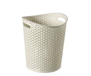 Curver My Style - Cestino per carta effetto rattan (ST1554)