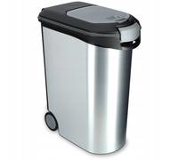 Curver Pet Life contenitore per mangime 62 x 28 cm, argento