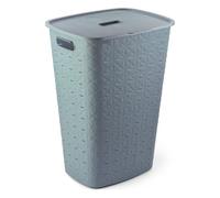 Curver Porta biancheria Plastica riciclata (56Lt) SOFTEX Verde acqua K258700
