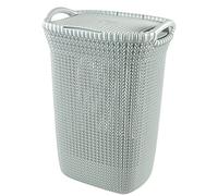 Curver Knit Portabiancheria - 57 Lt - 45X34X61H Blu