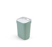 Curver Ready to Collect - Pattumiera 100% riciclata da 10 l, con coperchio grigio chiaro