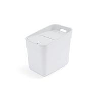 CURVER Ready to Collect, pattumiera da cucina riciclata al 100%, 20 l, con coperchio grigio chiaro
