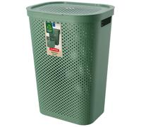 CURVER Scatola per biancheria Infinity Recycled, in plastica, 60 L, verde