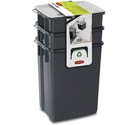 CURVER - Set Di Contenitori Per La Raccolta Differenziata 2x10l + 6l Curver Recycle Bins Set