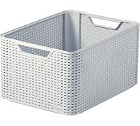 CURVER Style-Scatola portaoggetti Grande, 30 l, Colore: Grigio, 30 Litri