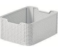 CURVER Style-Scatola portaoggetti Media, 18 l, Colore: Grigio, (18L) UK