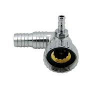 CURVETTA SCARICO LAVATRICE CON ATTACCO ASCIUGATRICE 1"