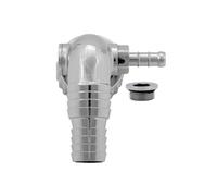 CURVETTA SCARICO LAVATRICE CON TAPPO E ATT. ASCIUGATRICE 1"