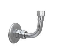 CURVETTA SOTTOLAVABO A 90° COMPLETA 1/2 x 3/8 Diam. 10