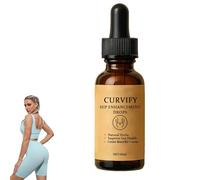 Curvificare le creme per il corpo dell'anca, le gocce di potenziamento dell'anca, la formula a base di erbe naturali, migliorare il supporto per la salute dell'intestino per un aspetto più (1pcs)