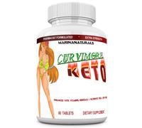 Curvimore Keto Vitamine, Minerali, Amminoacidi per Slim Chetogenica Diet. 60 Tab