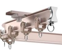 Curvo in alluminio ain Track System adiuble soffitto/montaggio a parete binario drappeggio per qualsiasi finestra S 4m/13ft Facile Inllat & versatile
