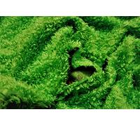 CURVO Teddy Finta Pelliccia tessuto stoffa - verde lime - Verde, 1Mtr - 150cm x 100cm