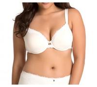 Curvy Couture Cotone Luxe senza Righe Ferretto - 1009