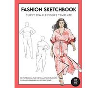 Curvy Female Fashion Figure Template (Tascabile)
