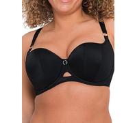 Curvy Kate Boost Me Up Reggiseno a Balconcino, Black, 38FF Donna