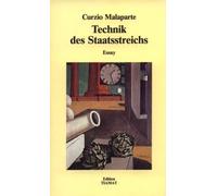 Curzio Malaparte Hellmu Technik des Staatsstreichs: Essay (Critica D (Tascabile)