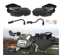 CUSAUTV Kit di paramani e staffe di montaggio compatibile con Polaris Sportsman Scrambler 400/450/570/850/XP 1000 2007-2023, accessori paramani deflettore vento di ricambio per 2876846, 2879380, 2
