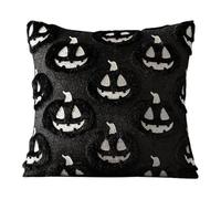 Cusca di zucca fantasma Halloween comodo per decorazioni per la casa della camera da letto divano divano (K)