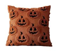 Cusca di zucca fantasma Halloween comodo per decorazioni per la casa della camera da letto divano divano (L)