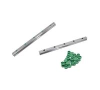 Cuscinetti, 1 pz/lotto 2 3 Guida lineare HGH15 / HGR15 da 200-1550 mm con distanza foro spina verde 60 (Colore : PCS, Dimensioni 700mm)(1 Pcs Hgr15,700mm)