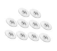 Cuscinetti, 1 Set 10 Pezzi Bullseye Cuscinetto di Trasferimento Ruota Rotelle Cuscinetti a Rulli a Sfera for Sedia Ruote Girevoli Rotolanti in Acciaio al Carbonio Argento