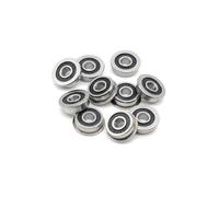 Cuscinetti, 10 pz/lotto F6800-2RS F6800RS Doppia Copertura In Gomma 10 * 19 * 5mm Flangia Cuscinetto A Sfere a Gola Profonda A 10×19×5mm,Maggiore durata
