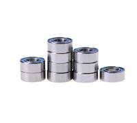 Cuscinetti, 10PCS MR105-2RS/MR83 Cuscinetti a sfere in miniatura Cuscinetto a sigillato in gomma 5x10x4 mm/3x8x3mm