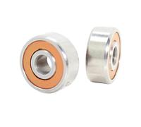 Cuscinetti, 2 pezzi cuscinetti for mulinello da pesca SR166 2RS CB ABEC7 4.763X9.525X3.175 mm cuscinetto a sfere in ceramica ibrido in acciaio inossidabile SR166-2OS CB
