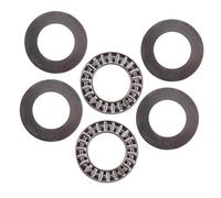 Cuscinetti, 2 set cuscinetti reggispinta Cuscinetti piccoli argento Cuscinetto di ricambio in acciaio al carbonio a rullini,Compatibilità versatile