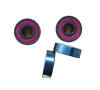 Cuscinetti, 20 Pz ABCE-11 608 Skate Scooter Ruote da skateboard Cuscinetti a sfere di ricambio Alberi a rulli di massima precisione Cuscinetti in acciaio 608RS(Rot)