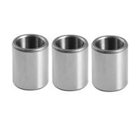 Cuscinetti, 3 pezzi Manicotto del cuscinetto Boccole in argento di guida Cuscinetti scanalati Boccola a sfere lineari manicotto cromato della maschera Acciaio
