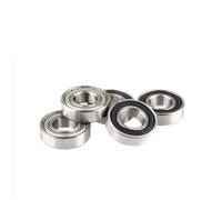 Cuscinetti, 5/10 pezzi 686ZZ 686RS 6 * 13 * 5mm Cuscinetti a sfere in acciaio al cromo Cuscinetti in acciaio 686-2RS Mini cuscinetto in miniatura sigillato in gomma 6X13X5 mm(5PCS,686-2RS),Compatibil
