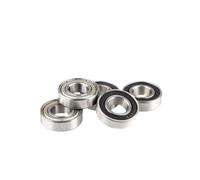 Cuscinetti, 686ZZ 686RS 6 * 13 * 5mm Cuscinetti a sfera in acciaio al cromo Cuscinetti in acciaio 686-2RS Mini cuscinetto in miniatura sigillato in gomma 6X13X5 mm,Compatibilità versatile(5PCS,686ZZ)