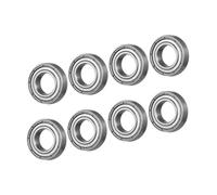 Cuscinetti, 8 pz Cuscinetto 6800zz 10 Ruota Cuscinetti Ossa for pattini Rulli con cuscinetti a sfere piccoli utili Anello cuscinetto a piccolo Acciaio al carbonio