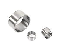 Cuscinetti a manicotto, boccole in acciaio, 2 pezzi Boccola manicotto albero cuscinetto in acciaio Diametro interno 20 mm, Diametro esterno 25 mm, Lunghezza 25 mm Boccole guida cuscinetto Anello manic