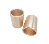 Cuscinetti a manicotto in ottone, Boccole for cuscinetti in lega di ottone da 2 pezzi, diametro interno 8 mm, esterno 15, altezza 45, 8x15x45(8x12x6mm(2pcs))