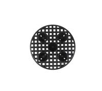 Cuscinetti a Rete per Vasi 1 pz. Sollevatore for vasi di piante, 20/30/40 cm, in plastica, con griglia rotonda, for fiori, fori sul fondo, for bonsai, supporto for per piante da giardino(20CM)