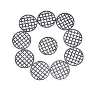 Cuscinetti a Rete per Vasi 10 pezzi di tappetino for drenaggio in rete for vasi fiori, traspirante, a prova perdite, for bonsai per piante da giardino(3.5cm)