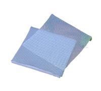Cuscinetti a Rete per Vasi Tappetino in rete for vasi di fiori quadrati, multiuso, tagliabile, for bonsai, impedisce la perdita terreno, tappetino in traspirante per piante da giardino(50PCS)