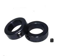Cuscinetti a Sfera, 3 pezzi 20mm * 31mm * 10mm Vite di arresto Cuscinetto fisso in metallo Anello limite Albero Anelli di fissaggio Localizzatore Cerchio in acciaio al carbonio