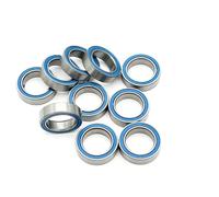 Cuscinetti A Sfera 6700 10 pezzi/50 pezzi/100 pezzi ABEC-5 6700-2RS 6700ZZ 6700RS 10x15x4 mm cuscinetto a sfere a gola profonda con guarnizione in gomma in miniatura(ABEC 5,10PCS_6700 2RS BLUE)