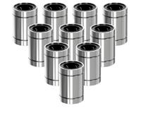 Cuscinetti A Sfera A Scanalatura Profonda 4/10PCS LM8UU LM10UU LM16UU LM12UU Cuscinetto a sfere for movimenti lineari Boccola lineare 8mm Aste Liner Rail Albero Parti FAI DA TE CNC 3D Stampante