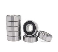 Cuscinetti a Sfera, Bimetallo Sigillo Scudo Micro Cuscinetto a Gola Profonda 10 PZ 6203-2RS 17X40X12mm ABEC-5 Guarnizione in Metallo Cuscinetto a Sfere a Gola Profonda