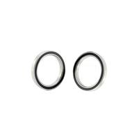 Cuscinetti a Sfera, Bimetallo Sigillo Scudo Micro Cuscinetto a Gola Profonda 4/6 PZ 6806-2RS 30x42x7mm ABEC-1 Cuscinetti a Sfera a Sezione Sottile(4PCS)