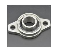 Cuscinetti a Sfera, KFL002 Cuscinetto flangiato del blocchetto di cuscino in lega di zinco da 15 mm di diametro