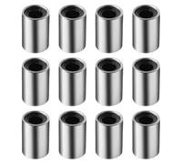 Cuscinetti a sfera lineari LM4, diametro del foro di 12pcs 4mm, OD di 8mm, lunghezza di 12mm con la guarnizione di gomma del doppio lato grande per CNC, stampante 3D