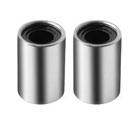 Cuscinetti a sfera LM4 Linear, diametro del foro di 2pcs 4mm, OD di 8mm, lunghezza di 12mm con la guarnizione di gomma del doppio lato grande per CNC, stampante 3D