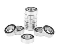 Cuscinetti a sfera profon Klatata 688-2RS 10pcs in miniatura in miniatura a doppia gomma sigillata 8 mm diametro 16 mm di diametro esterno 5 mm Cuscinetti a sfera per