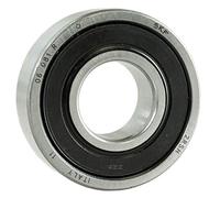 Cuscinetti a sfera SKF 6305 2RS (2RSH) (4 pezzi); per albero da 25 mm (25 x 62 x 17 mm; cuscinetti a sfera con scanalatura singola sigillati su entrambi i lati).